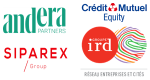 Andera, Siparex, Crédit Mutuel Equity, IRD