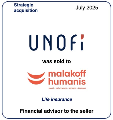 Cession d’UNOFI au groupe Malakoff Humanis