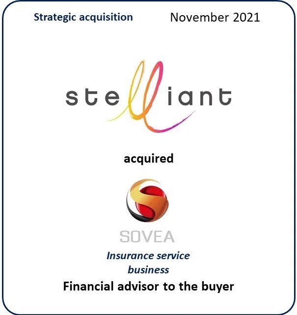 Acquisition de Sovea par Stelliant