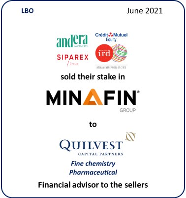 Cession de Minafin à Quilvest Capital Partners